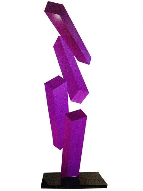 Vertical Dislocado - FM2-  Opalescent Magenta