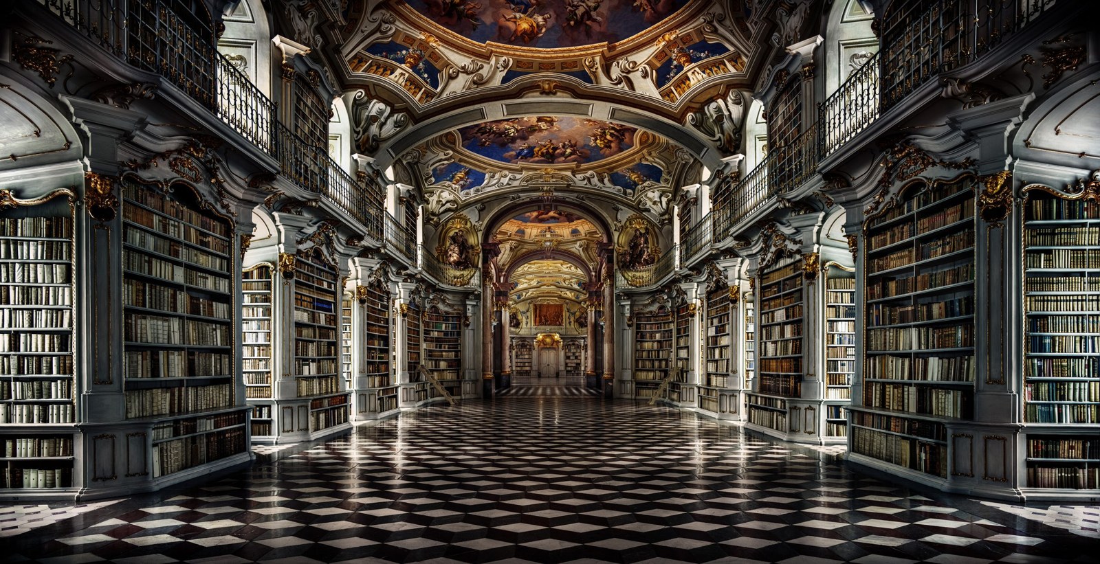 Admont Abbey Library, 2021 (Admont, Austria)