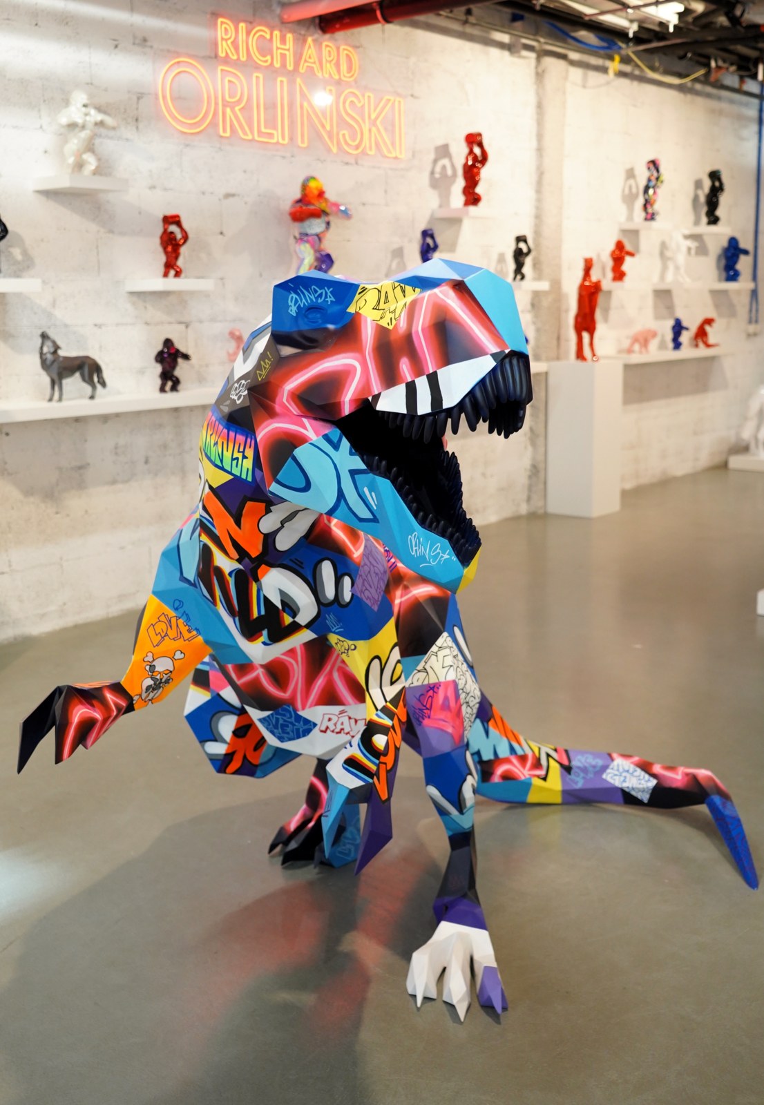 RICHARD ORLINSKI, Wild Kong Au Bidon - Red