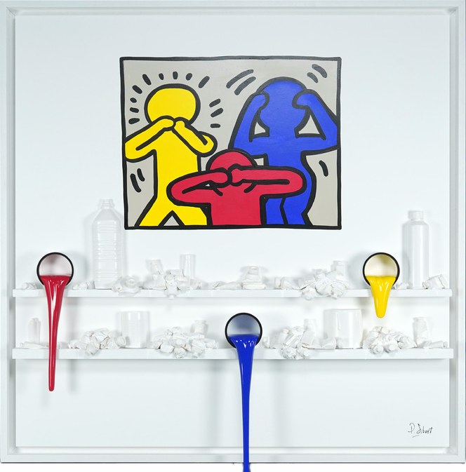 PAUL SIBUET, Hommage Keith Haring