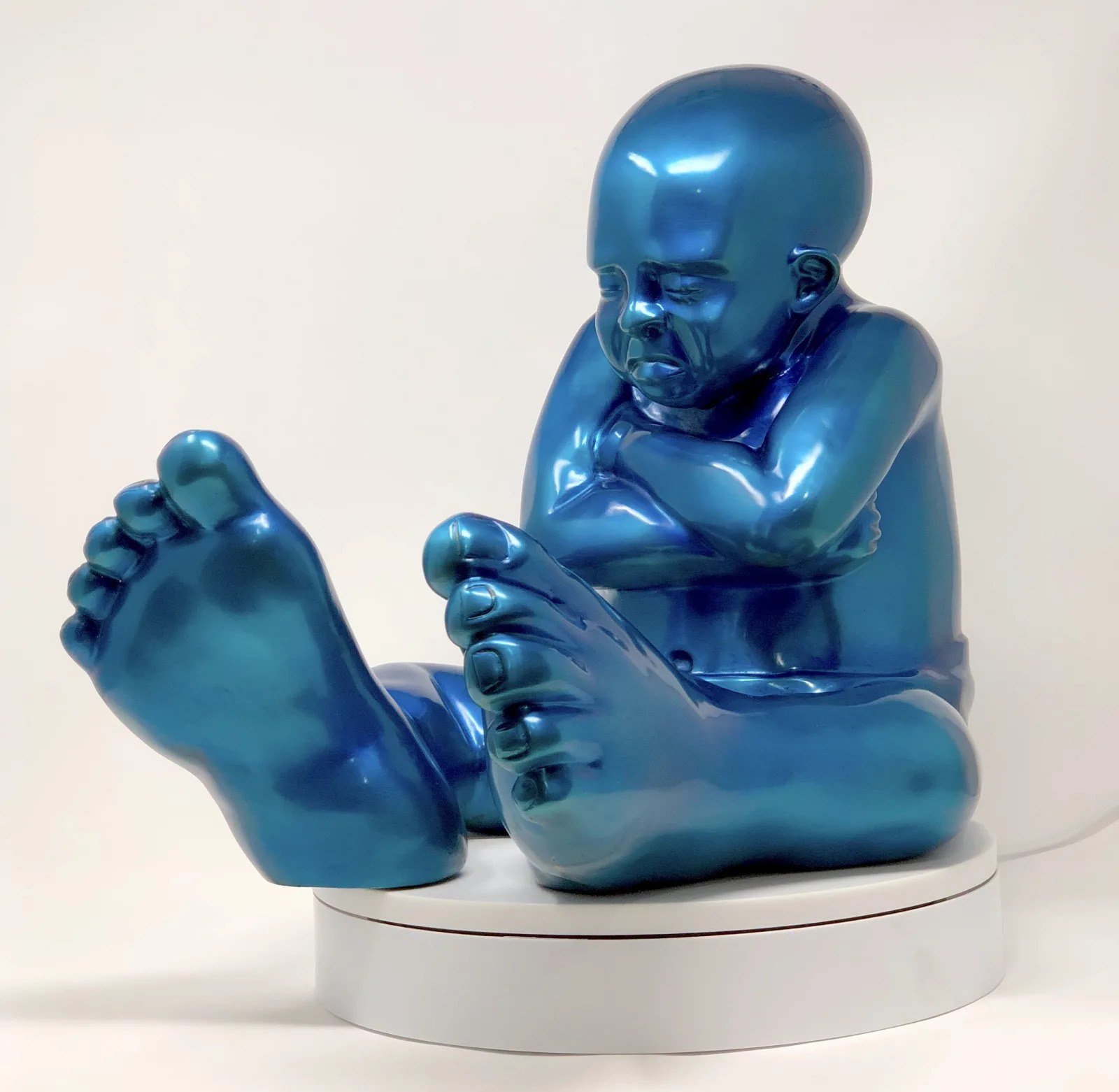 IDAN ZARESKI, Babyfoot Bronze Blue