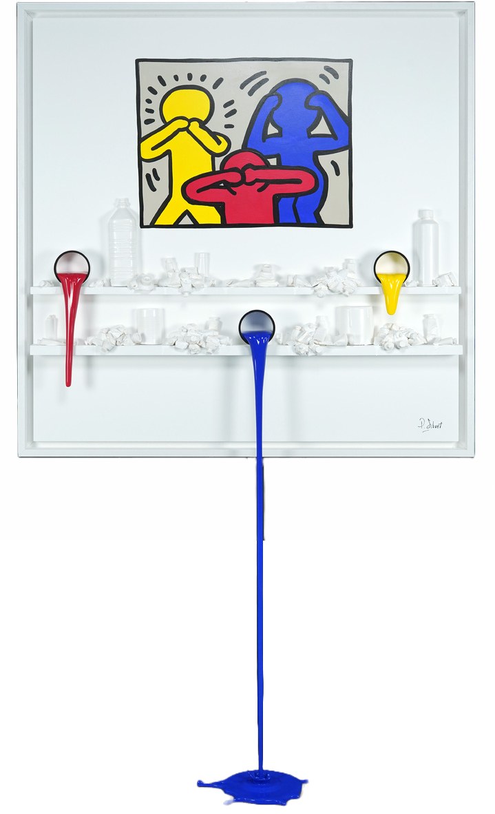 PAUL SIBUET, Hommage Keith Haring