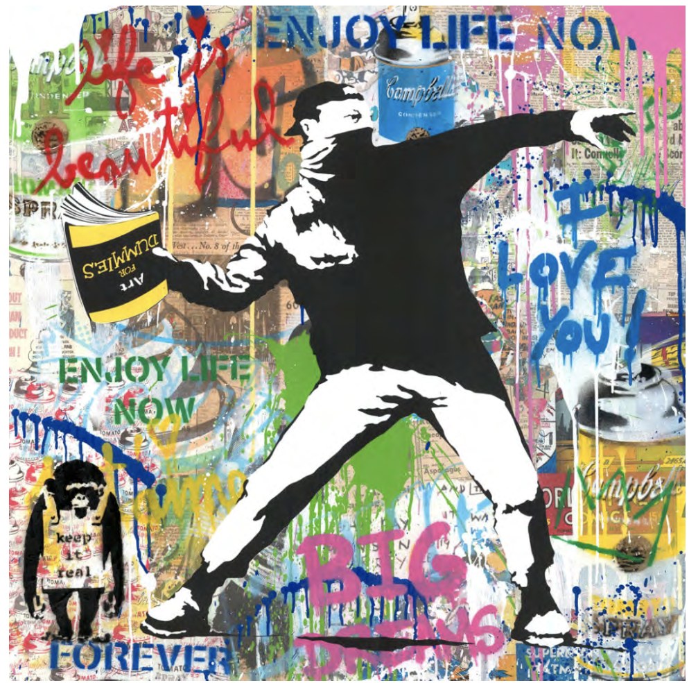 Banksy Thrower, 2022