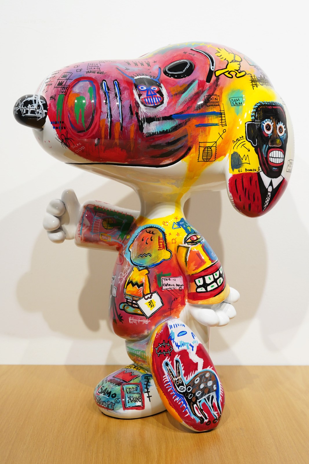 SNOOPY - Basquiat Style - serie 2